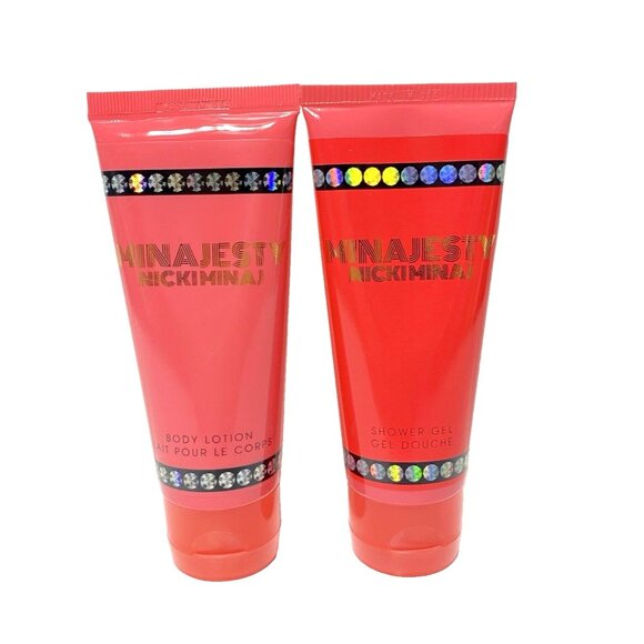 Nicki Minaj Other - Nicki Minaj Minajesty Body Lotion + Shower Gel Set Perfume Scented 3.4 FL OZ New